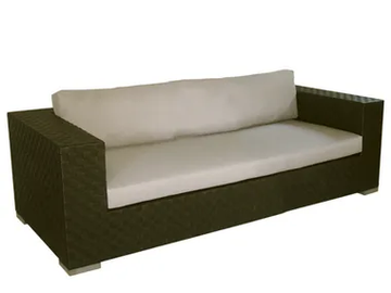 MAUI - 2 seater synthetic fibre garden sofa by Il Giardino di Legno - view 2
